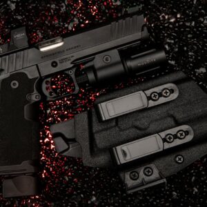 Springfield Armory 1911 DS Prodigy w/ Modlite PL350 "More Discreet" IWB Holster - RH Black