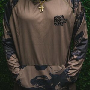 QVO "Rhodesian Black" UPF Hoodie