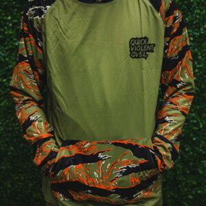 QVO "Tiger Stripe" UPF Hoodie