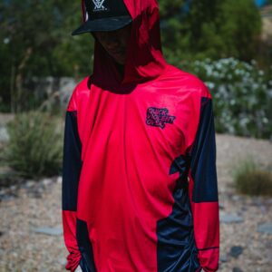 QVO "Super Hero Red" Sun Shirt