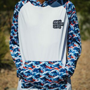 QVO "Kanagawa" UPF Hoodie