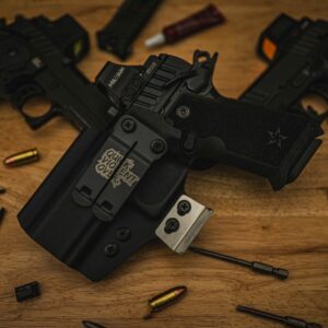 Staccato HD P4 "More Discreet" IWB Holster - LH Black