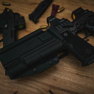 Staccato HD P4 w/ SureFire X300U "Secondary" OWB Holster - LH Black